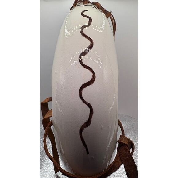 Vintage Native American Eagle Pottery Vase Water Jug 10.5" x 9.75" - Picture 3 of 12